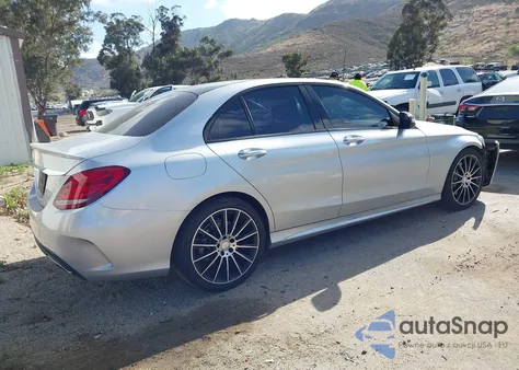 2017 Mercedes-Benz C 300 Luxury/Sport from USA, damaged, VIN 55SWF4JB3HU190260
